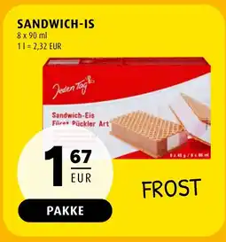 Scandinavian Park Sandwich-is erbjuda
