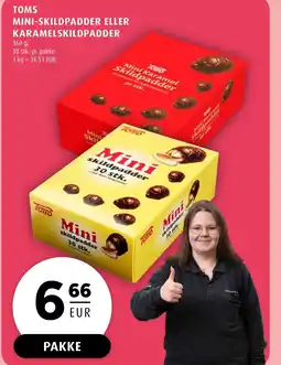Scandinavian Park TOMS Mini-skildpadder eller karamelskildpadder erbjuda