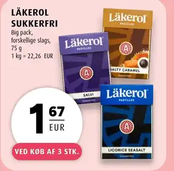 Scandinavian Park LÄKEROL Sukkerfri erbjuda