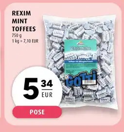 Scandinavian Park REXIM Mint toffees erbjuda