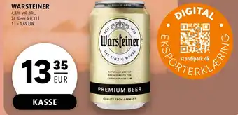 Scandinavian Park Warsteiner erbjuda