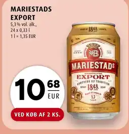 Scandinavian Park MARIESTADS Export erbjuda