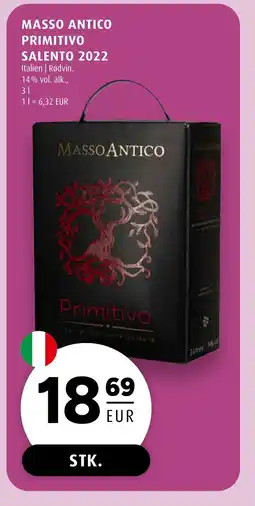 Scandinavian Park Masso antico primitivo salento 2022 erbjuda
