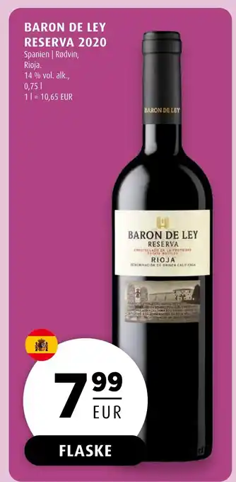 Scandinavian Park Baron de ley reserva 2020 erbjuda