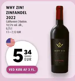 Scandinavian Park WHY ZIN! Zinfandel 2022 erbjuda