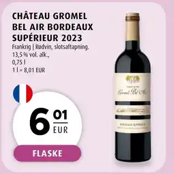 Scandinavian Park Château gromel bel air bordeaux supérieur 2023 erbjuda