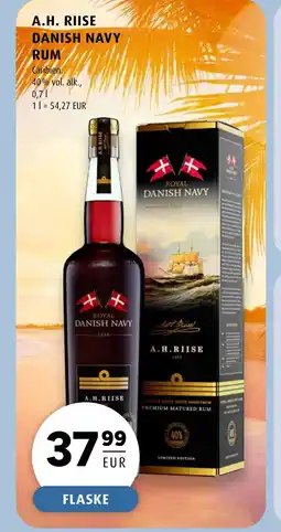 Scandinavian Park A.H. RIISE Danish navy rum erbjuda