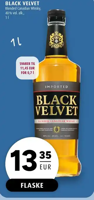 Scandinavian Park Black velvet erbjuda