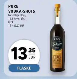 Scandinavian Park PURE Vodka-shots erbjuda