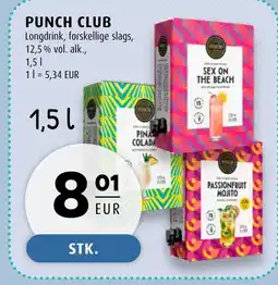 Scandinavian Park Punch club erbjuda