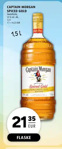 Scandinavian Park CAPTAIN MORGAN Spiced gold erbjuda
