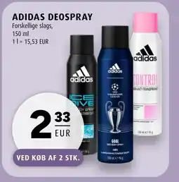 Scandinavian Park ADIDAS Deospray erbjuda