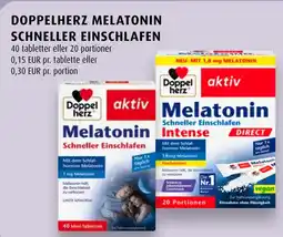 Scandinavian Park Doppelherz melatonin schneller einschlafen erbjuda