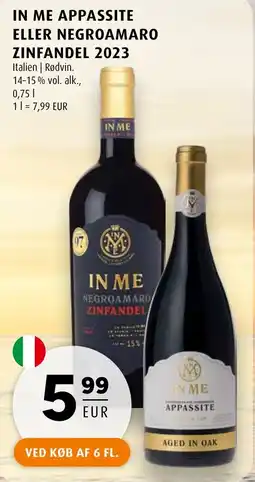 Scandinavian Park In me appassite eller negroamaro zinfandel 2023 erbjuda