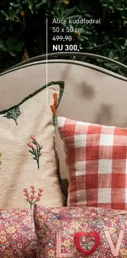 Hemtex Alice kuddfodral erbjuda