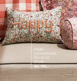 Hemtex Happy prydnadskudde erbjuda