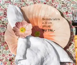 Hemtex Belinda tallrik ø 20 cm erbjuda