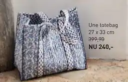 Hemtex Une totebag 27 x 33 cm erbjuda