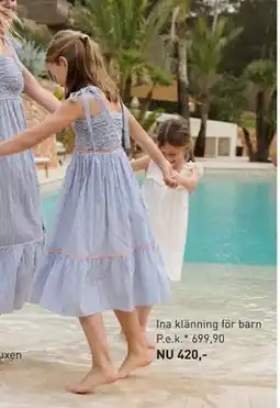 Hemtex Ina klänning för barn erbjuda