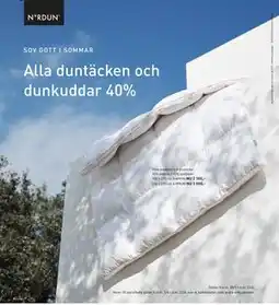 Hemtex Disa medelvarmt duntäcke erbjuda
