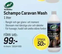 thansen Schampo Caravan Wash erbjuda