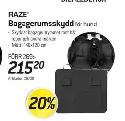 thansen Bagagerumsskydd erbjuda