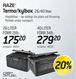 thansen Termo/kylbox erbjuda
