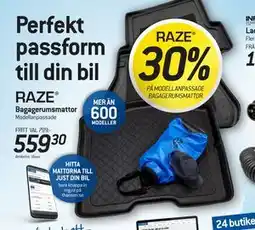 thansen Bagagerumsmattor erbjuda