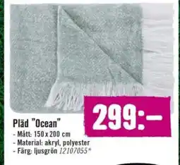 Hornbach Pläd "Ocean" erbjuda
