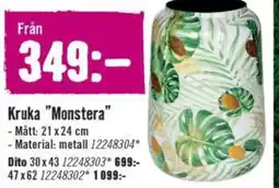 Hornbach Kruka "Monstera" erbjuda