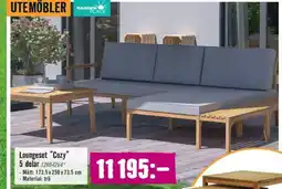 Hornbach Loungeset "Cozy" erbjuda