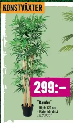 Hornbach "Bambu" erbjuda