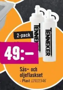 Hornbach TENNEKER Sås- och oljeflaskset erbjuda