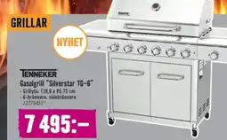 Hornbach TENNEKER Gasolgrill "Silverstar TG-6” erbjuda