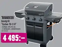 Hornbach TENNEKER Gasolgrill "Carbon TG-3 U" erbjuda