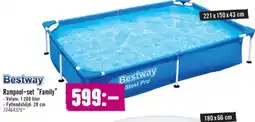 Hornbach Bestway Rampool-set "Family" erbjuda