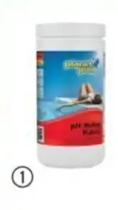 Hornbach Poolkemi "Höjer pH granulat” erbjuda