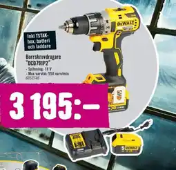 Hornbach DEWALT Borrskruvdragare "DCD791P2" erbjuda