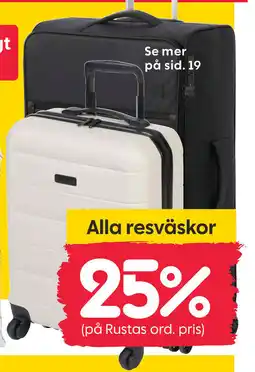 Rusta Alla resväskor erbjuda