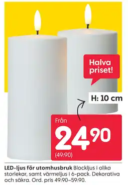 Rusta LED-ljus för utomhusbruk erbjuda