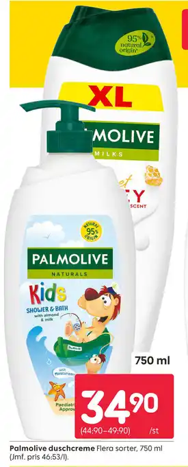 Rusta PALMOLIVE duschcreme erbjuda