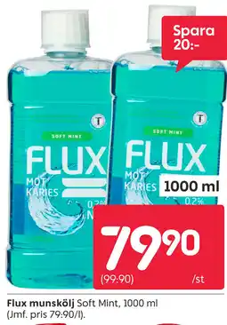 Rusta FLUX munskölj erbjuda