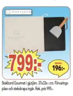 Stekbord Gourmet i gjutjärn