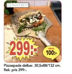 Pizzaspade delbar