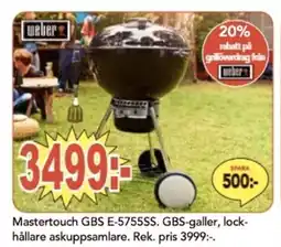 Bo Ohlsson WEBER Mastertouch GBS E-5755SS erbjuda