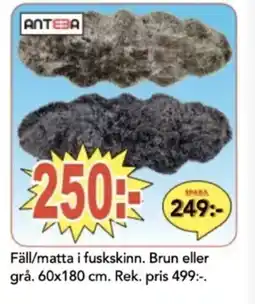 Bo Ohlsson Fäll/matta i fuskskinn erbjuda