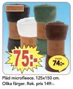 Bo Ohlsson Pläd microfleece erbjuda