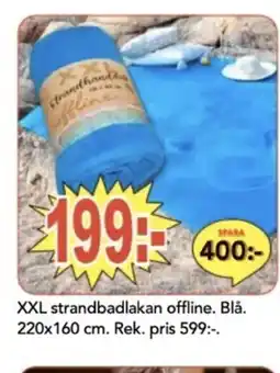 Bo Ohlsson XXL strandbadlakan offline erbjuda