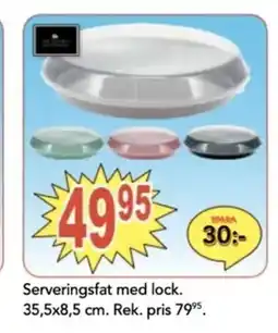 Bo Ohlsson Serveringsfat med lock erbjuda