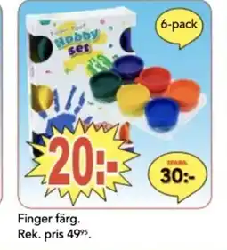Finger färg